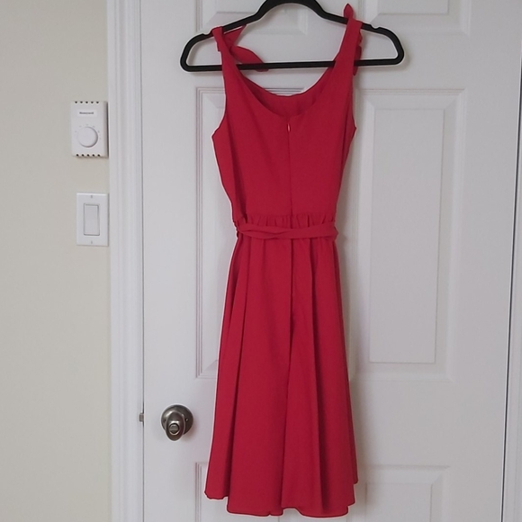 Miss Lulo Red Dress - Picture 2 of 3